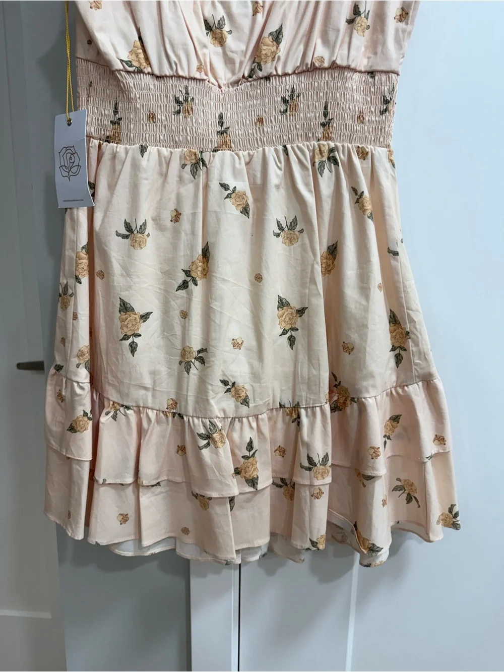 Backyard Roses Mia Dress Size Small NWT - Picture 10 of 11